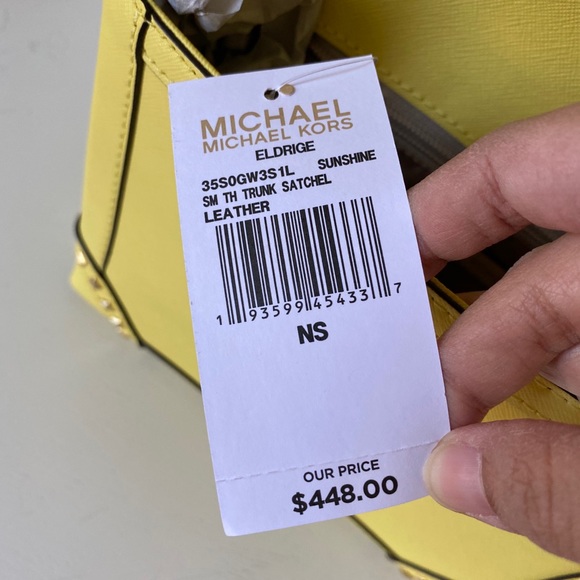 Michael Kors Eldrige SM TH Trunk Satchel - Picture 6 of 8